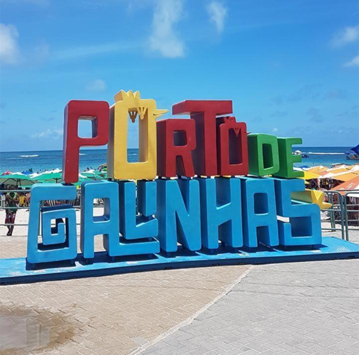 Lindo Apartamento Porto De Galinhas - Ipojuca - Com Churrasqueira E Piscina Bagian luar foto